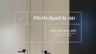 196 Orchard St, 8D
