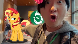 i met Sunset Shimmer and now i have an existential crisis (Everfree Northwest 2024)