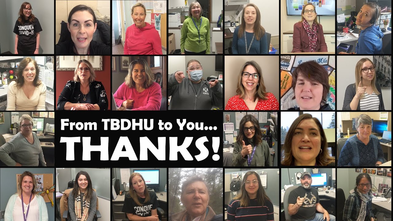 From TBDHU to You... Thank You!