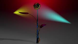 Flower development in Cinema4D