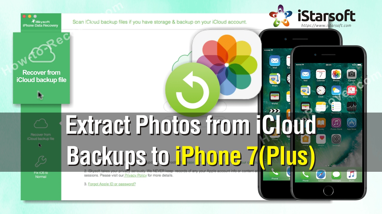 How To Extract Photos From ICloud Backups To IPhone 7 Plus YouTube