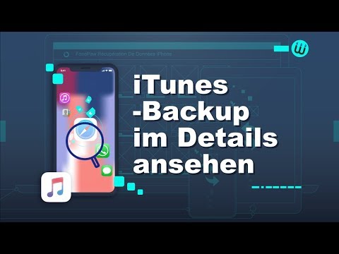 Dateien vom iTunes Backup in Details ansehen