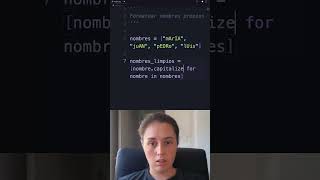 Formatear nombres propios (Capitalize) con Python.
