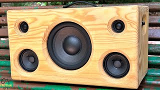 How To Make Boombox  Speaker with WiFi, Airplay, Spotify Connect and Bluetooth