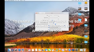 HOW TO ENABLE OR DISABLE MINIMIZE WINDOWS INTO APPLICATION ICON