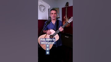 Thumbnail of Nutshell by Alice In Chains, guitar intro with chord charts #shorts