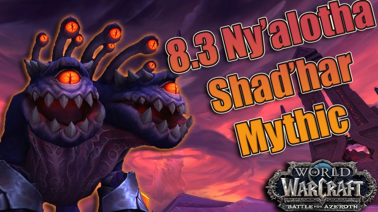 Might vs Mythic Shad'har!  Fire mage PoV