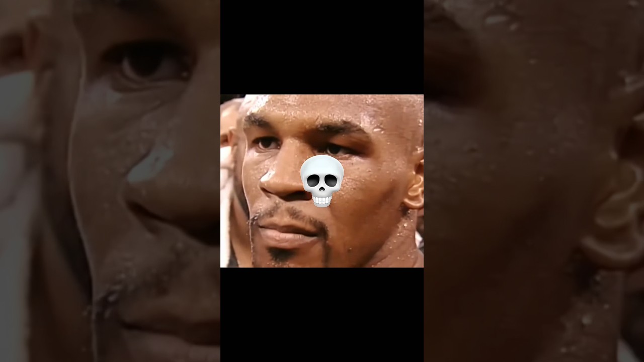 best moment in boxing 🥶 | Mike Tyson vs evandor holyfield 💀⚡