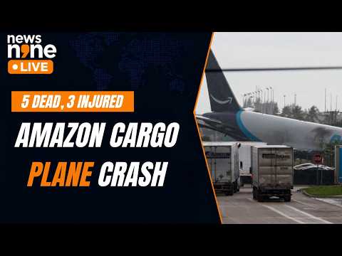 Miami Plane Crash: Amazon Cargo Jet Hits Vehicles, Bursts Into Flames | 5 Dead | News9