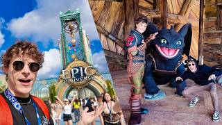 Epic Universe is INSANE! First Reactions & FULL Tour of Universals NEWEST Theme Park!