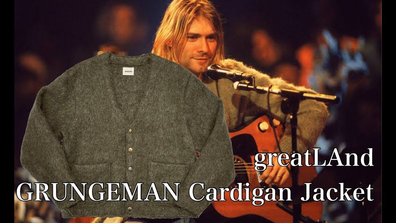 新品 greatLAnd ORIGINAL Grungeman Cardigan greatLAnd ORIGINAL Grungeman Cardigan Jacket LA