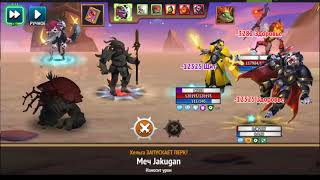 Wyrmladhelgudinkoralle Brutalis Vs. Hornetlord Pumpseedwarmaster Ragnarok