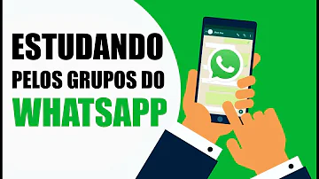 Tem como estudar pelo WhatsApp?