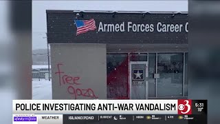 Police search for suspect in Barre City vandalism