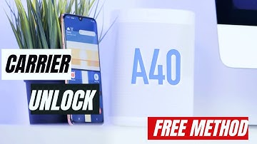 SIM Network Unlock Pin for Samsung Galaxy A40 A Simple Guide