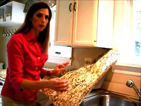 Ez Instant Makeover Faux Granite How To Install Over Sink Part2