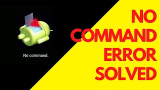Famous How To FIX NO COMMAND Error In Android Profile
