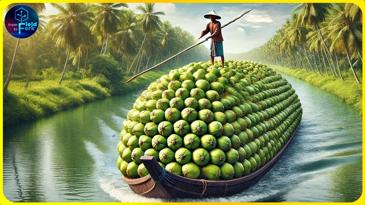 How Coconut Products Are Made: Coconut Harvesting And Processing For Oil, Sugar And Water