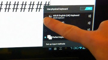 Basics: #18 Keyboard Layout - Asus Transformer Prime Video (TF201, TF300, TF700)