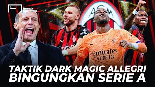 Skema Sedikit Pegang Bola Suruh Bek Jadi Striker Bikin Lawan Bingung Kalahkan Milan - Taktik Allegri