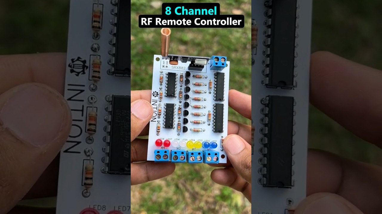 Хотите больше каналов для вашего пульта дистанционного управления? | 8-канальный приёмник | Часть...