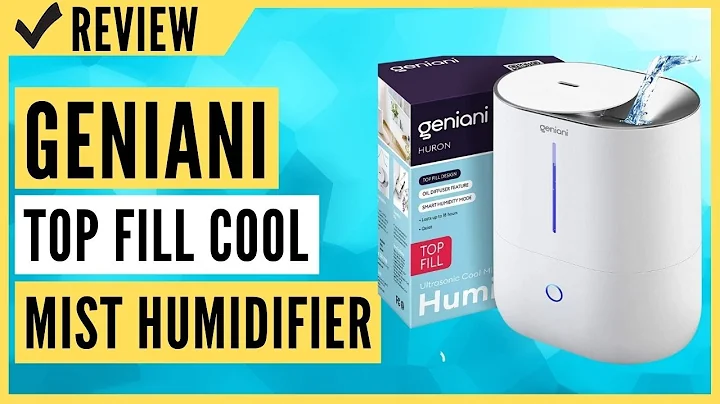 Geniani Luftbefeuchter - Einfach füllen & reinigen!