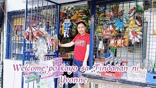 Sari-sari store tour ng bagong Tindahan ni Yvonne minimart / A day in my life as a tindera