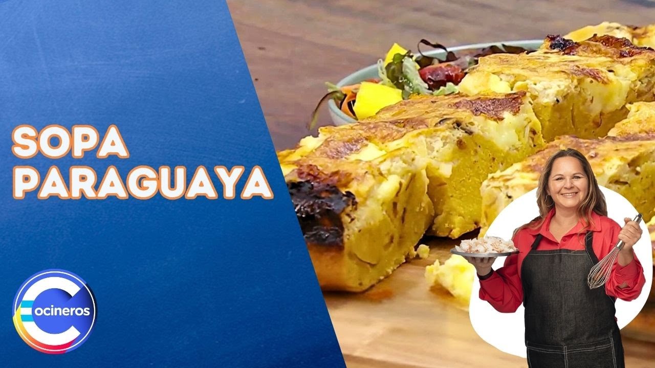 ¡La mejor SOPA PARAGUAYA de tu vida! 🤤 Receta de Gladys con MUCHO QUESO