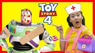 The Boo Boo Story with Ellie, Woody and Buzz from Toy Story 4