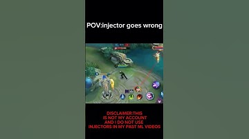 POV:your injector goes wrong😂 #shorts #gusion #mlbb #memes #funny