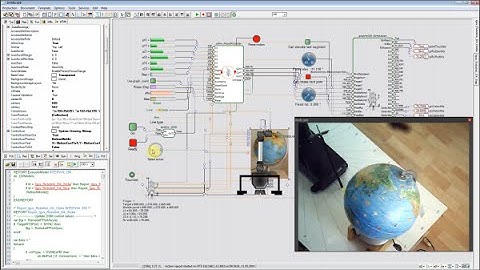 Domain-Specific Modeling for Robotics - Example with lines and globe on IGUS Robolink D