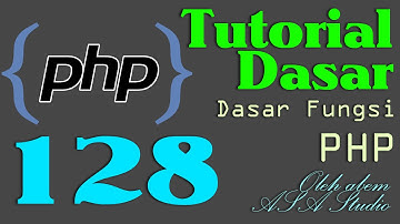PHP Dasar Video Tutorial 128  Membuat Blog Artikel 50 Pemberian Menu Halaman bagian 1