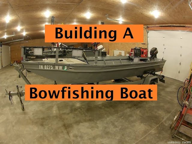 Built New Bowfishing Platform  Bowfishing, Boat stuff, Fish camp
