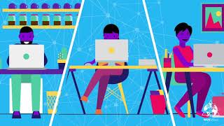 SpireVideo 2D Explainer Video for WUVCloud