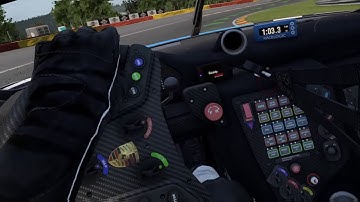 First time using VR and Wheel in Assetto Corsa.