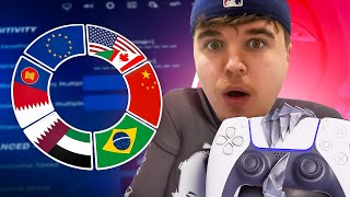 Testing EVERY REGIONS Best Controller Settings.. (Ft. T3eny, Reet, & Curve!)