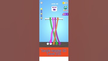 Tangle Master 3D Level 235 Walkthrough Мастер 3D распутывания #235level #shorts #TangleMaster3D