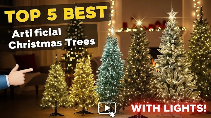 TOP 5 Best Artificial Christmas Trees with Llights 2025 | Your Perfect Pre-Lit Tree Awaits