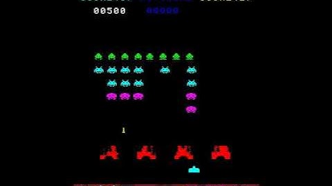 【昭和のレトロゲーム】[AC]スペースインベーダーの動画