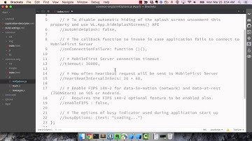 Working with IBM MobileFirst and Ionic