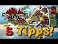 Monster Hunter Rise Sunbreak: 5 nützliche Tipps! | Gameplay Guide / Tipps Deutsch