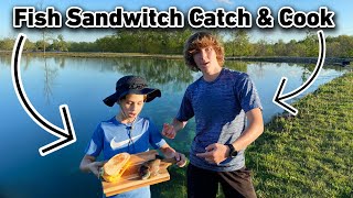 Catch & Cook For Whatever Bites | Fish Sandwiches!!!