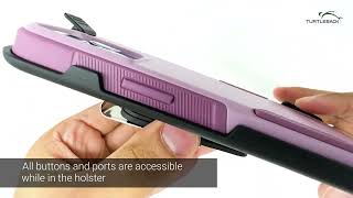Balastec® iPhone 16 ProMax 15 & 14 13 ProMax Unbreakable Holster fits Commuter Style Case