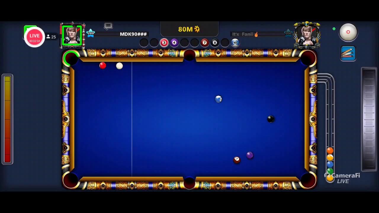IRANILDO 8 BALL POOL JOGANDO EM BERLIM AO VIVO