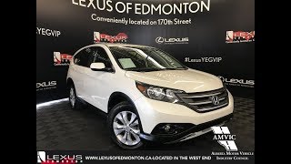 Used Gray 2014 Honda CR-V Touring Walkaround Review Vegreville Alberta