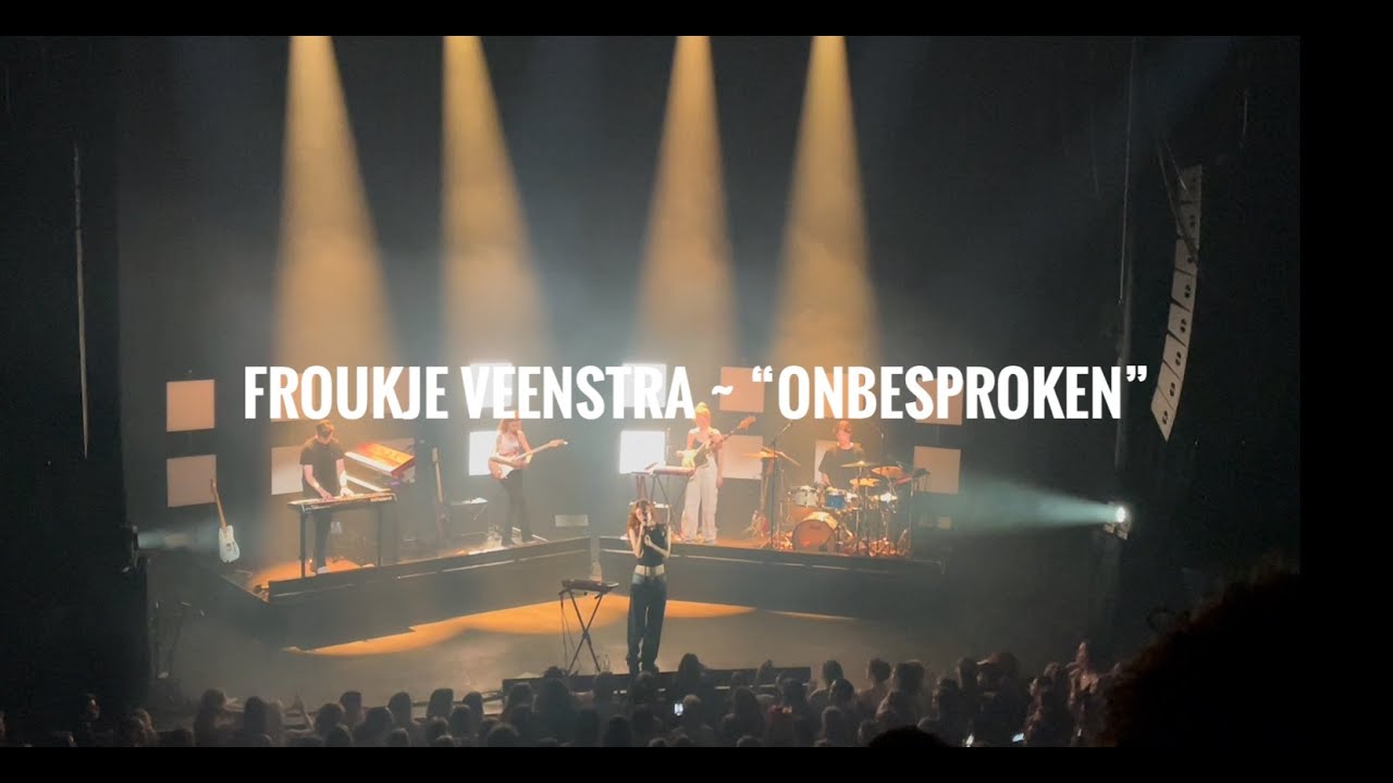 Froukje Veenstra - Unreleased song ‘Onbesproken’ Live in Nijmegen