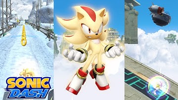 Sonic Dash (iOS) - Super Shadow Gameplay