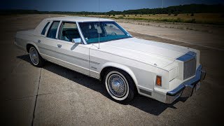 19k Mile 1979 Chrysler New Yorker For Sale~360~White w/ Teal Leather~Just a Beautiful Cruiser!