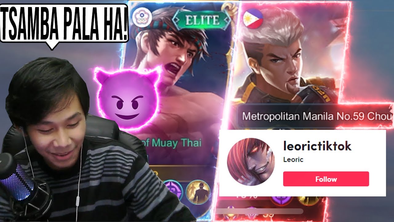 TIKTOKER NA TRASHTALKER! GIGIL NA GIGIL AKO DURUGIN! DI NA DAW AKO PAPAISCORIN😂 LEORIC VS SCYTE
