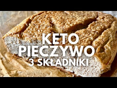 KETO PIECZYWO Z 3 SKŁADNIKÓW | Bez mąki, bogate w białko